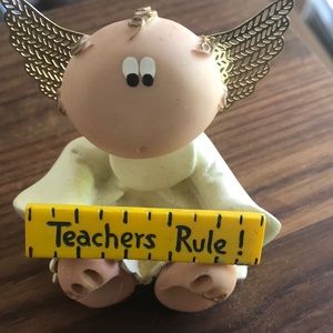 Adorable porcelain little Angel !Teacher’s Rule